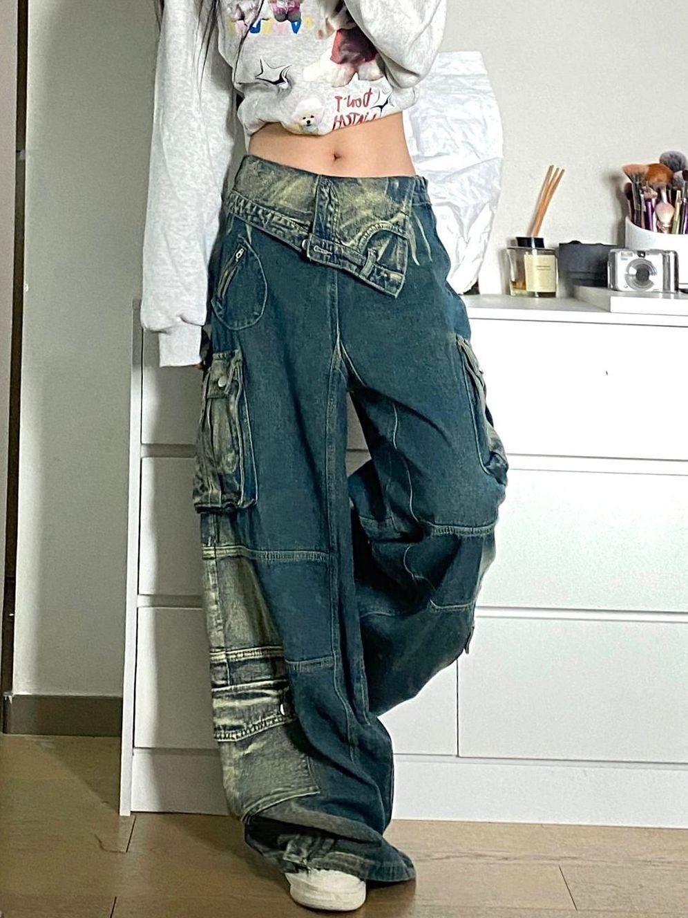 Jeans Cargo Retro Épicos – Talle para Todas