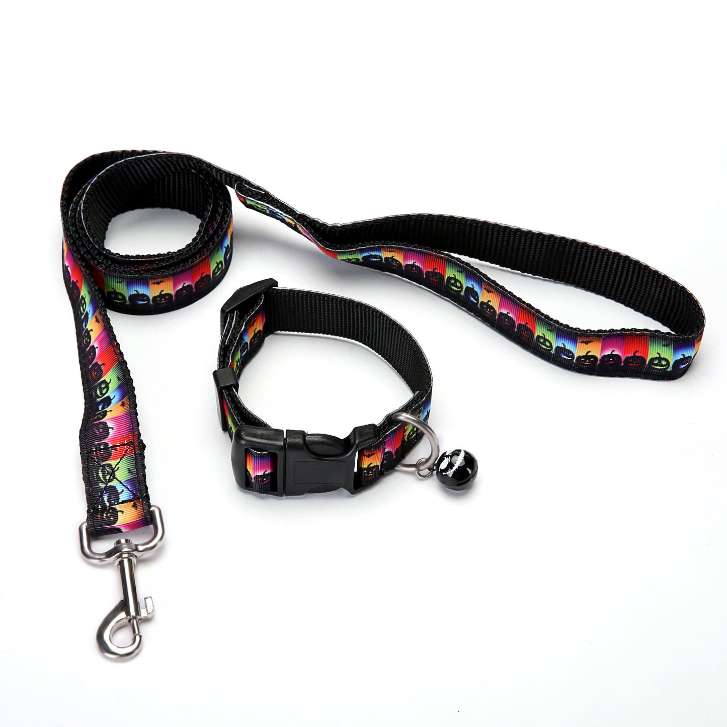 Collar con Correa de Halloween