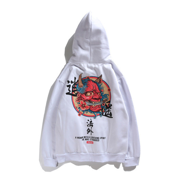 Hoodie Street Asiático – Estilo Loose Unisex