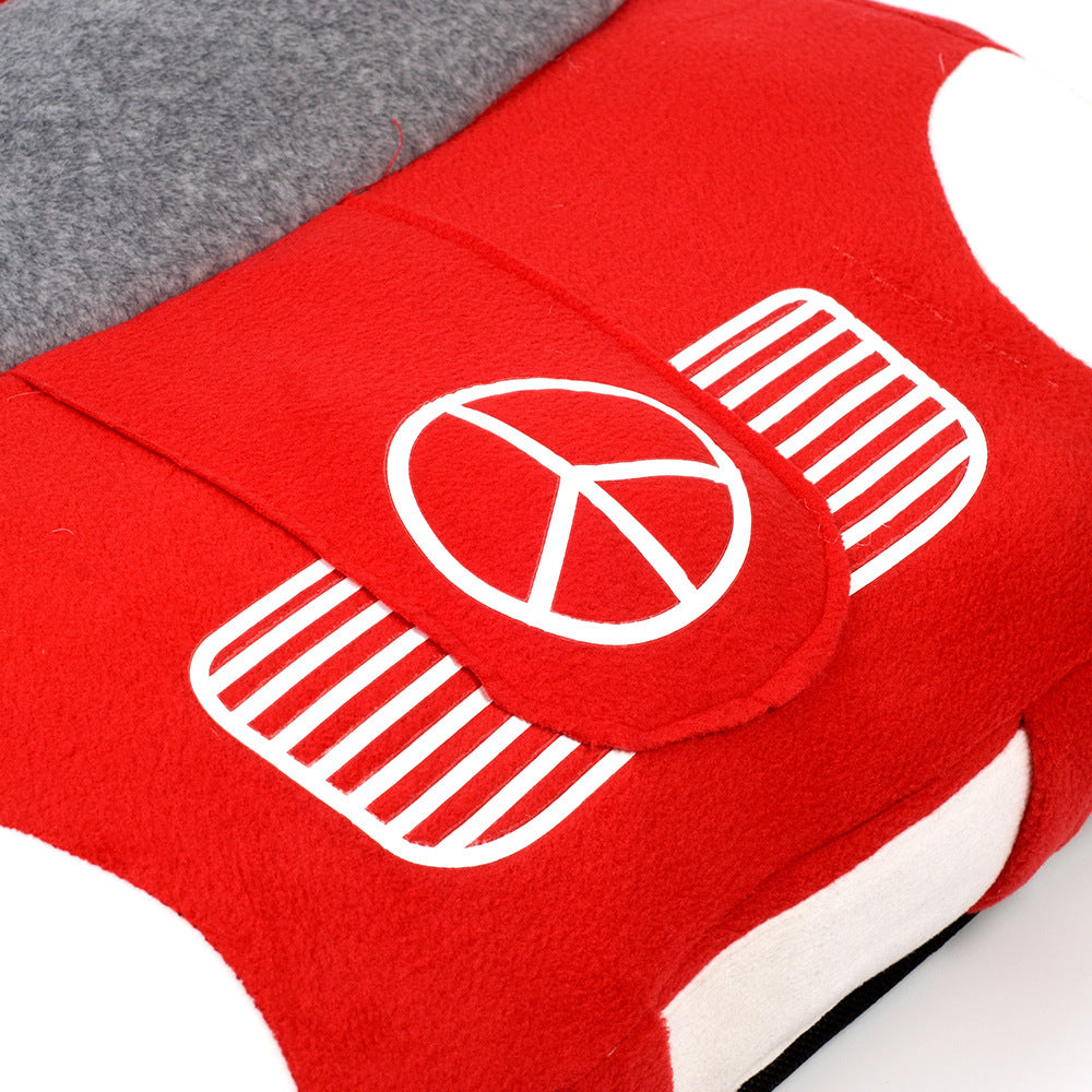 ️ Cama “Zoom Zoom” – Sofá Deportivo para Mascotas con Facha ✨