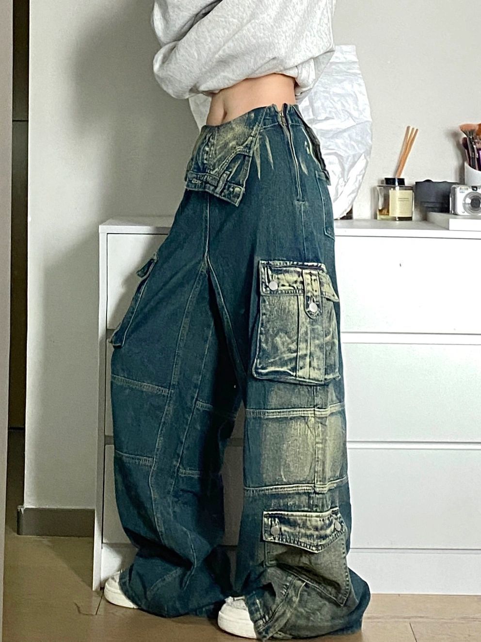 Jeans Cargo Retro Épicos – Talle para Todas